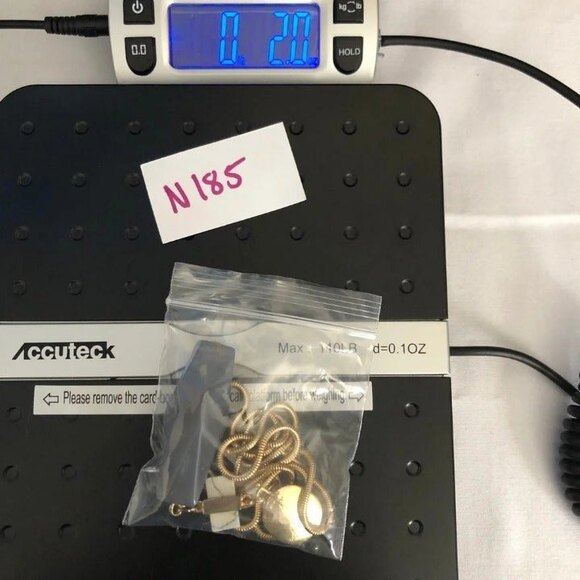 Charming Charlie Gold Snake Chain Pendant Necklace - Picture 8 of 9